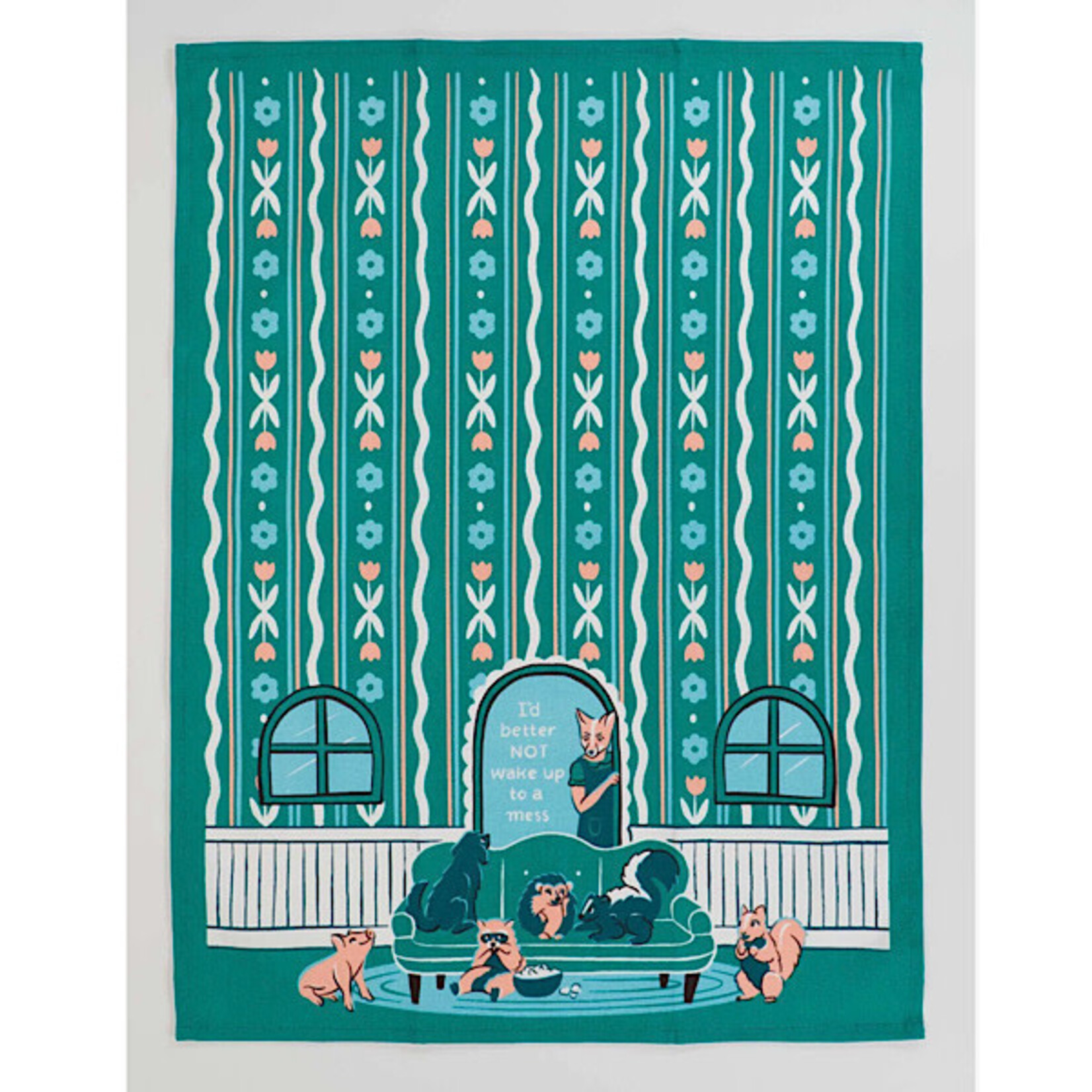 Dish Towel - I’d Better Not Wake Up To A Mess