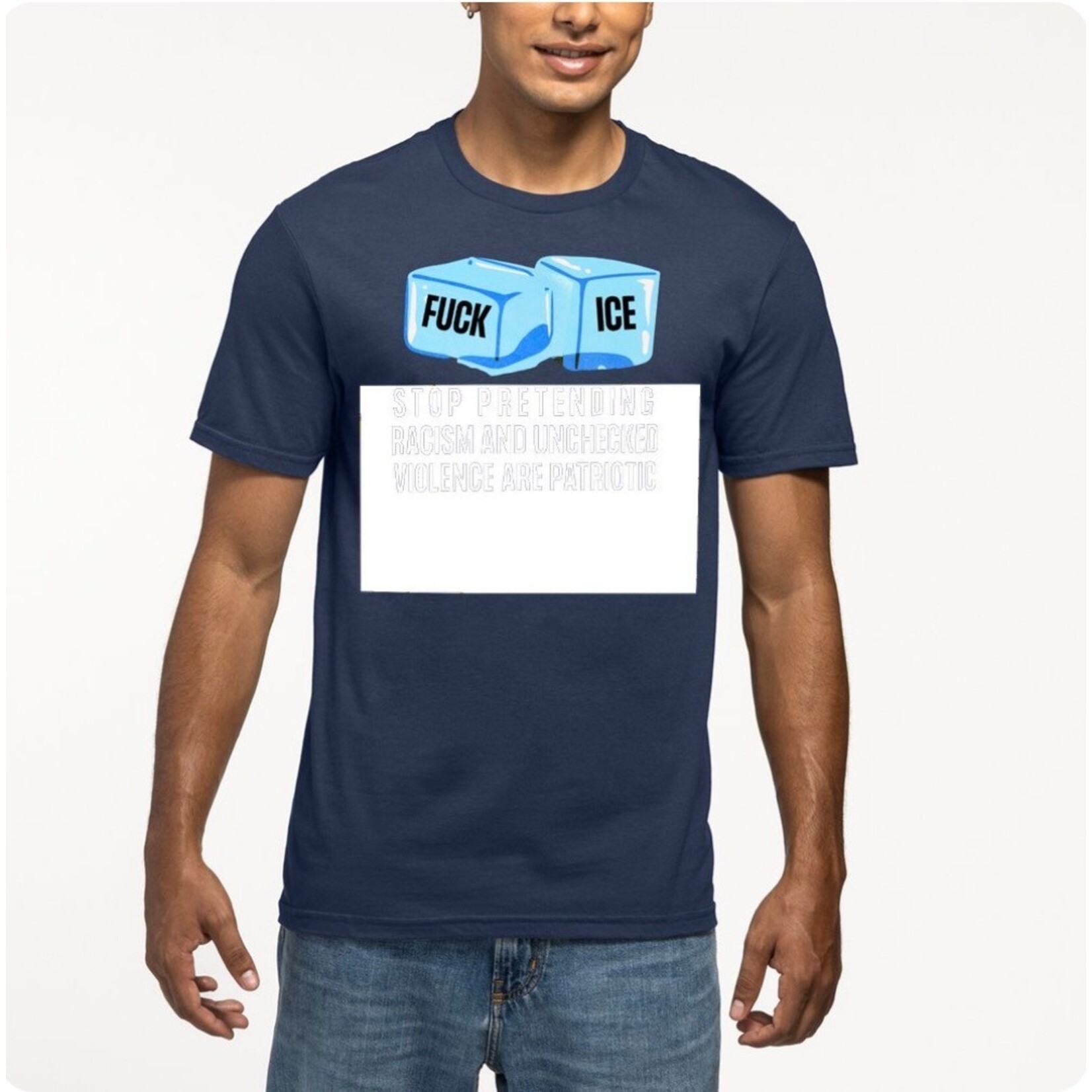 Bad Annie’s T-Shirt - Fuck ICE Stop Pretending Racism And Unchecked Violence Are Patriotic