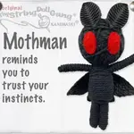 Ornament - Tiny String Mothman w/Bell