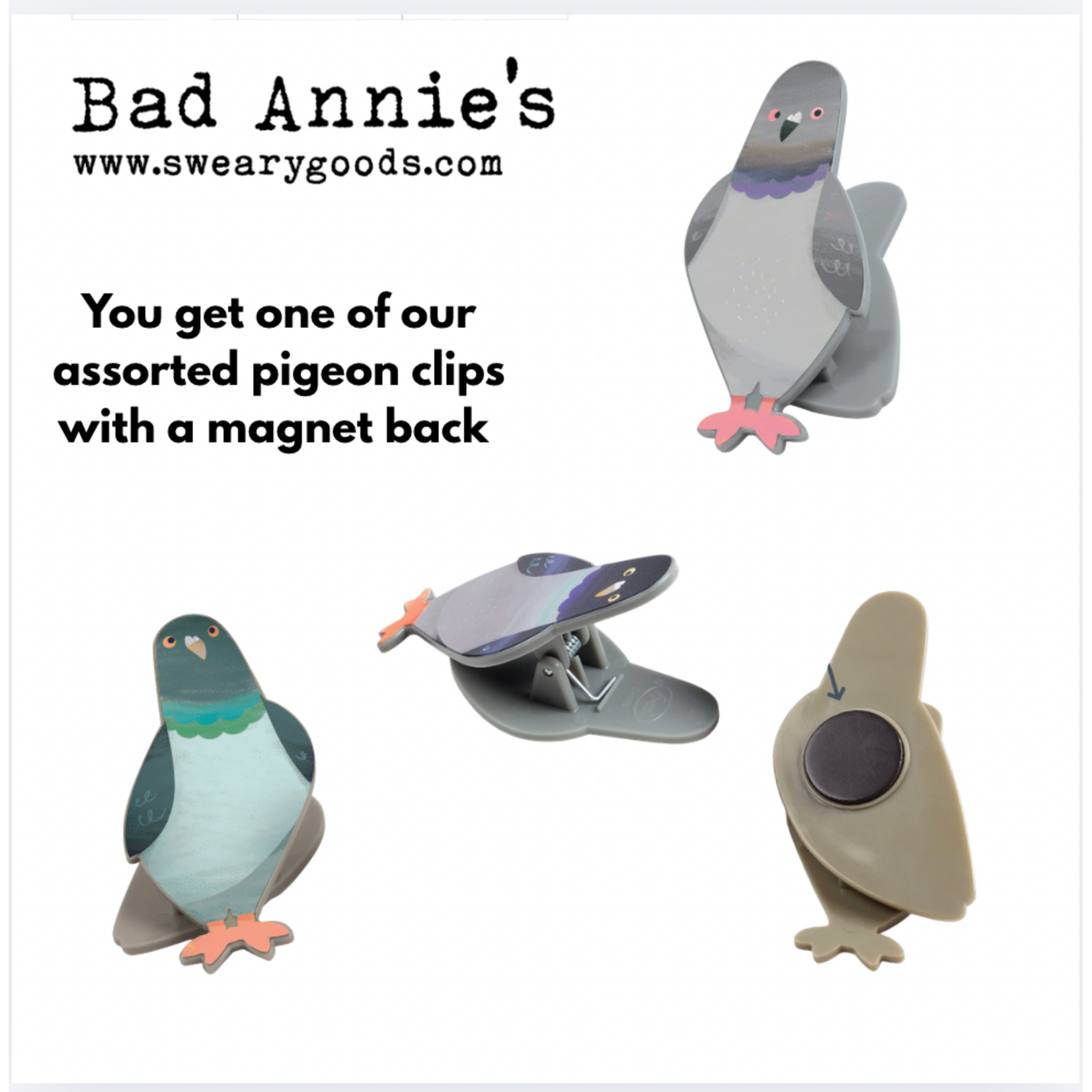 Chip Clip - Pigeons