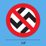 Car Magnet - No Nazis
