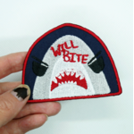 Patch - Will Bite (Shark)