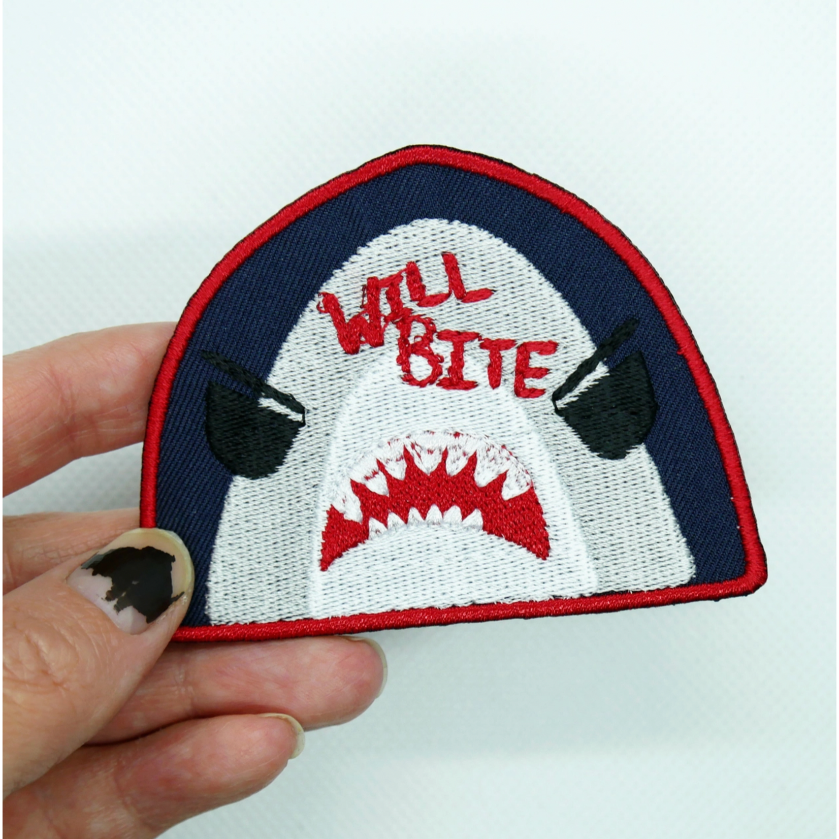 Patch - Will Bite (Shark)