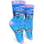 Socks (Womens) - Dead Fucking Tired (Possum)