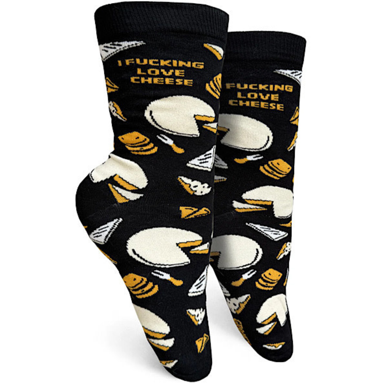 Socks (Womens) - I Fucking Love Cheese