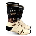 Socks (Mens) - Eat Shit And Die (Raccoon)