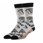 Socks (Mens) Internally Screaming (Opossum)