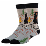Socks (Mens) - Yes, I Shit In The Woods (Bear)
