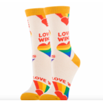 Socks (Womens) Love Wins