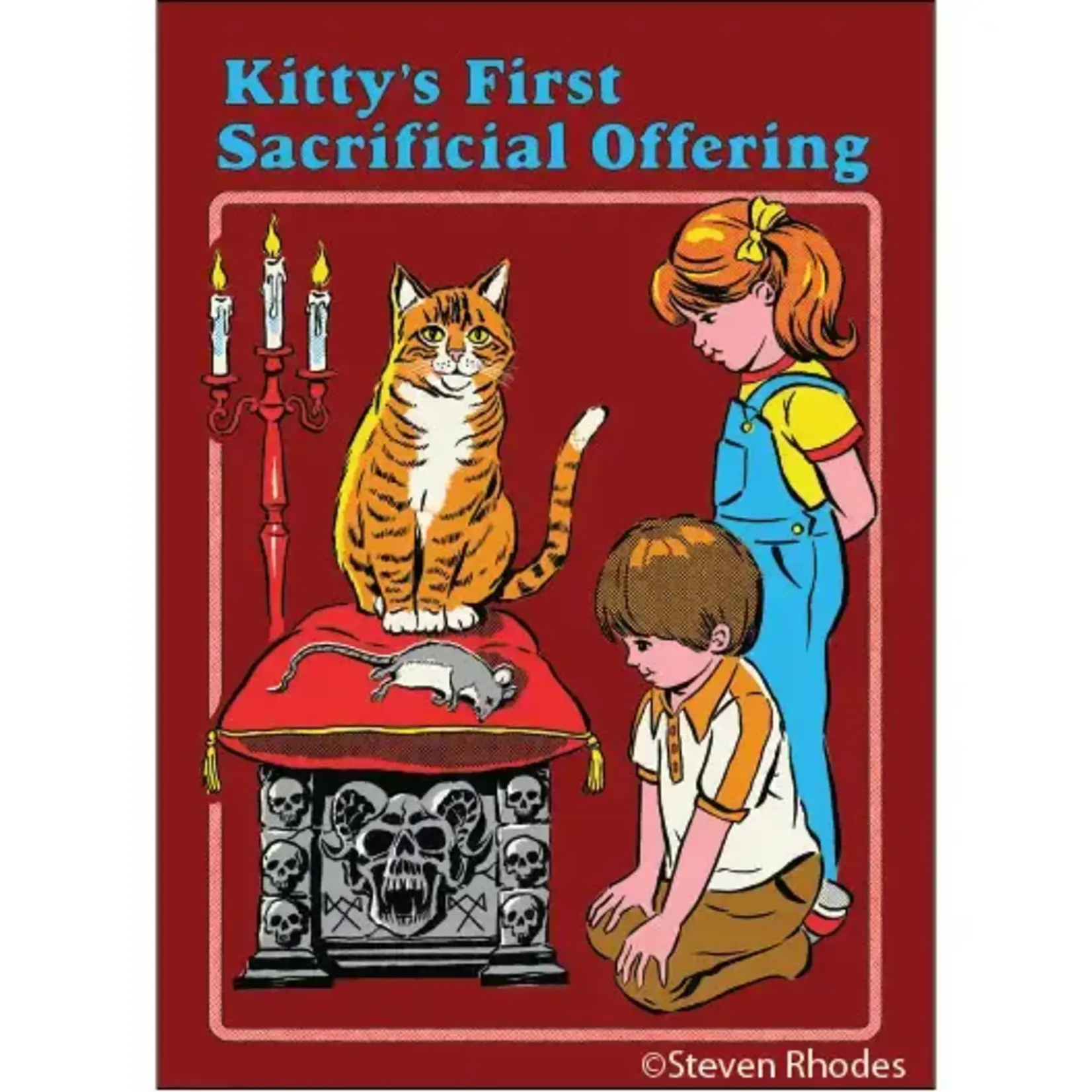 Magnet - Kitty’s First Sacrificial Offering (Cat)