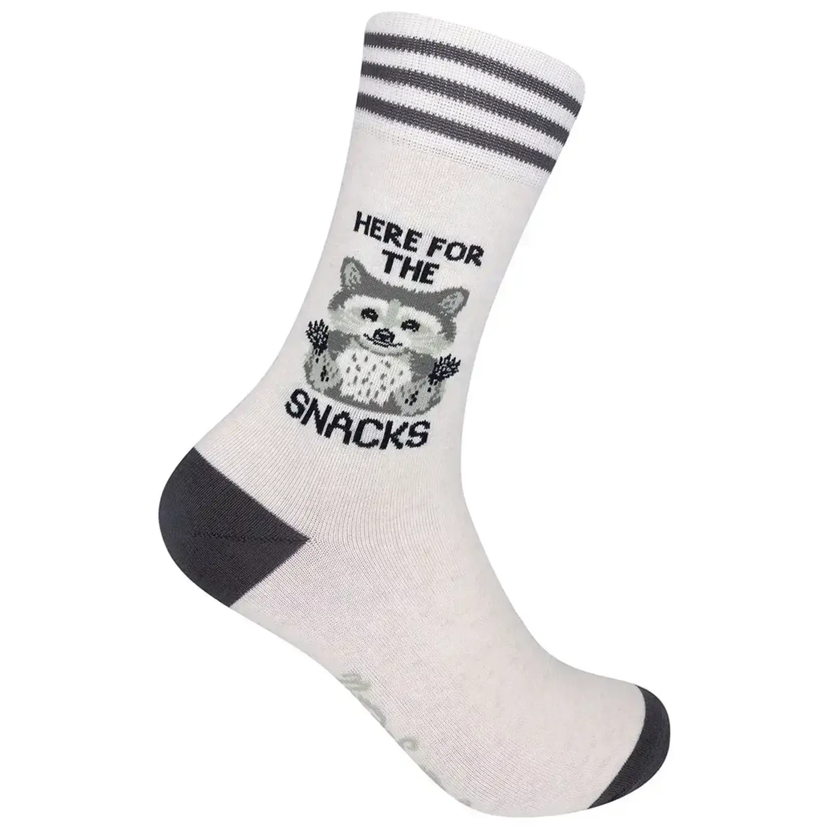 Socks (Unisex) - Here For The Snacks (Raccoon)