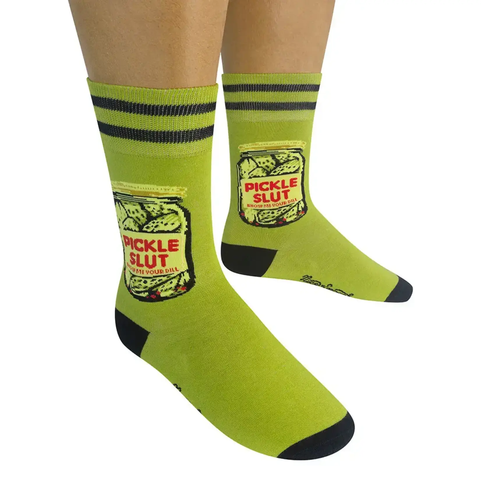 Socks (Unisex) - Pickle Slut Show Me Your Dill