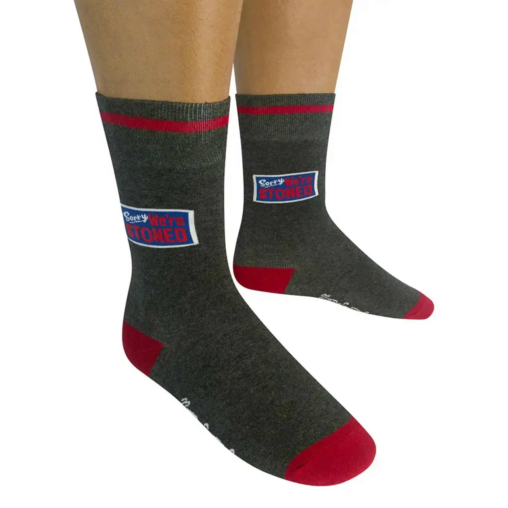 Socks (Unisex) - Sorry We’re Stoned (Weed, Marijuana)