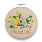 Embroidery Kit - I Do Not Care