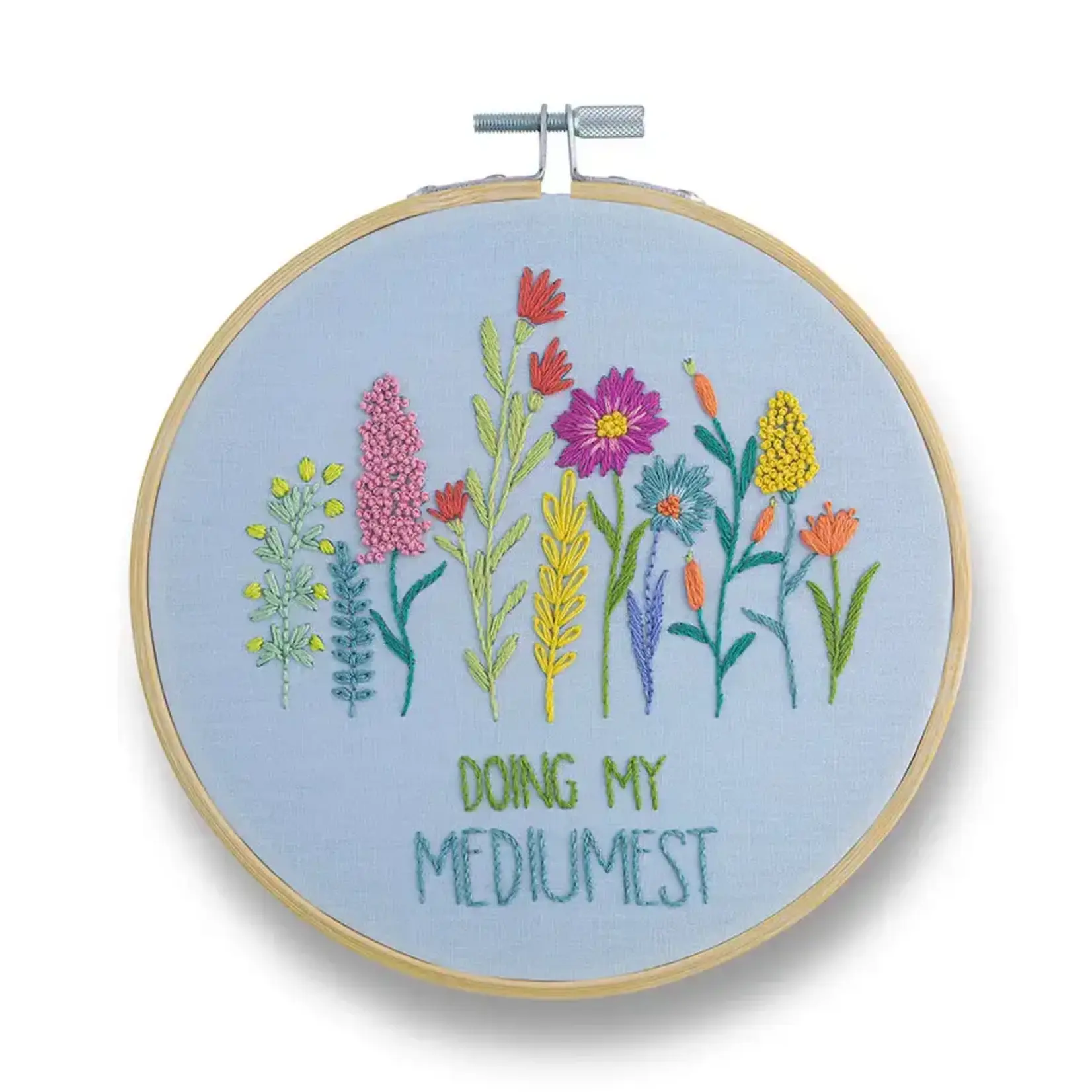 Embroidery Kit - Doing My Mediumest