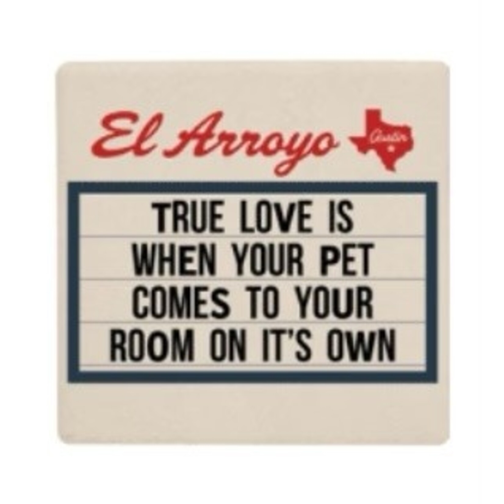 Coaster - True Love Is When Your Pet Comes To Your Room On It’s Own