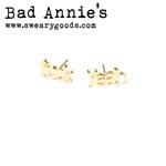 Earrings - Fuck Yeah (Gold)
