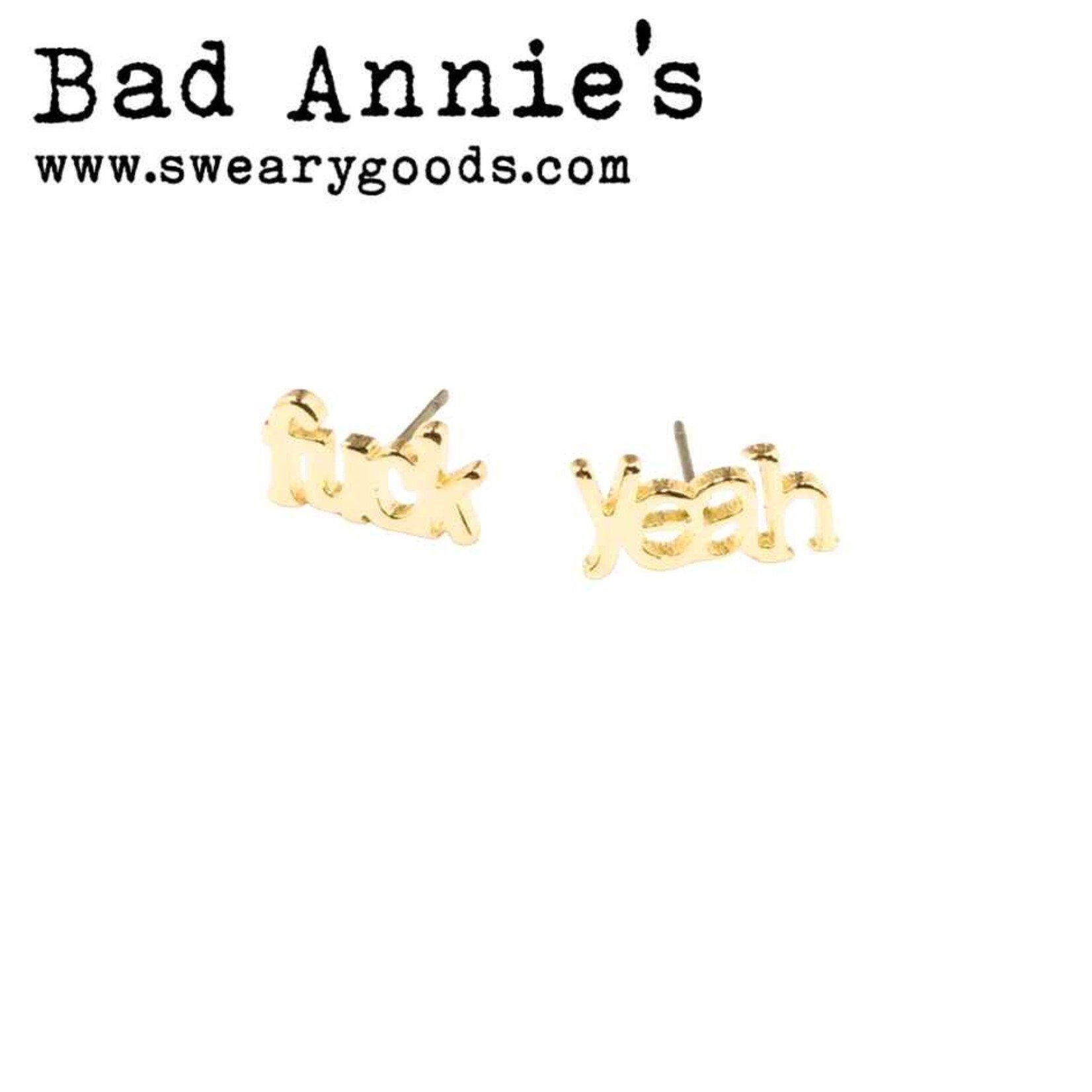Earrings - Fuck Yeah (Gold)