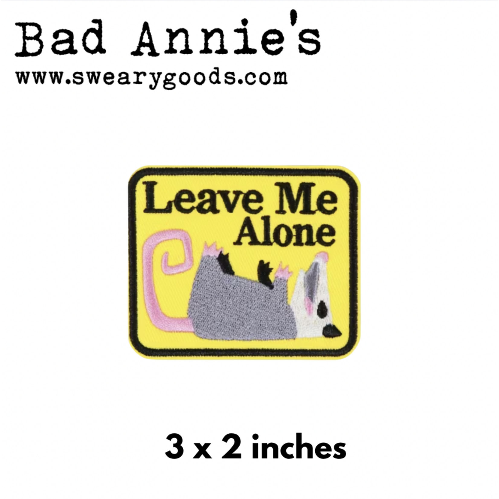 Patch - Leave Me Alone (Opossum On Its Back)