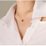 Necklace - Pixelated Heart