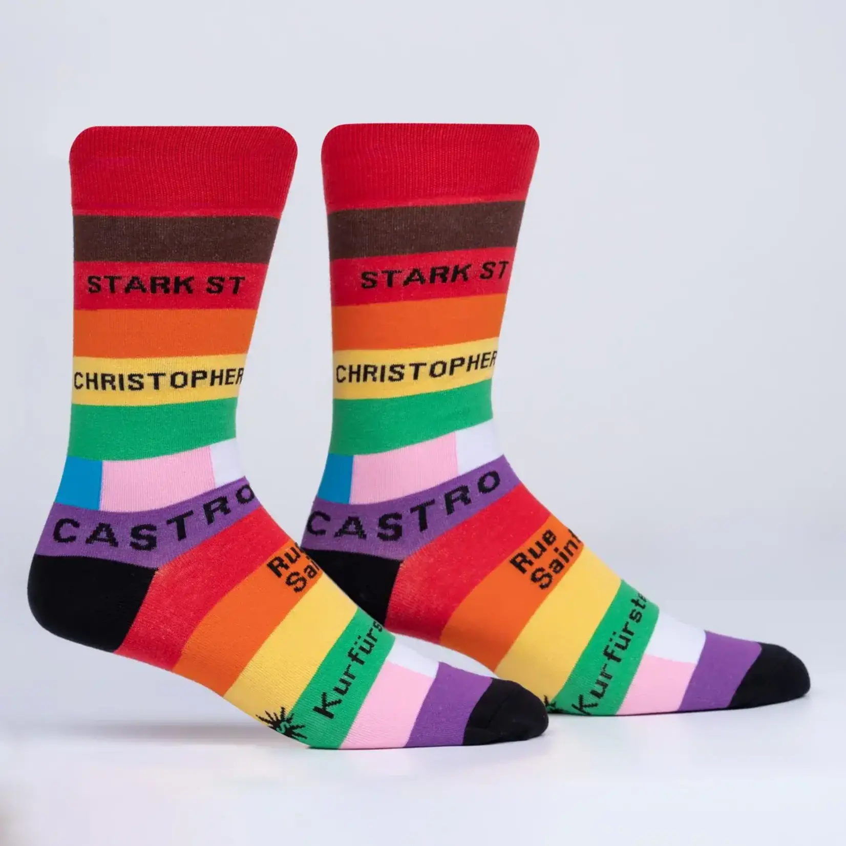 Socks (Womens) (Crew) - Streets Of Pride