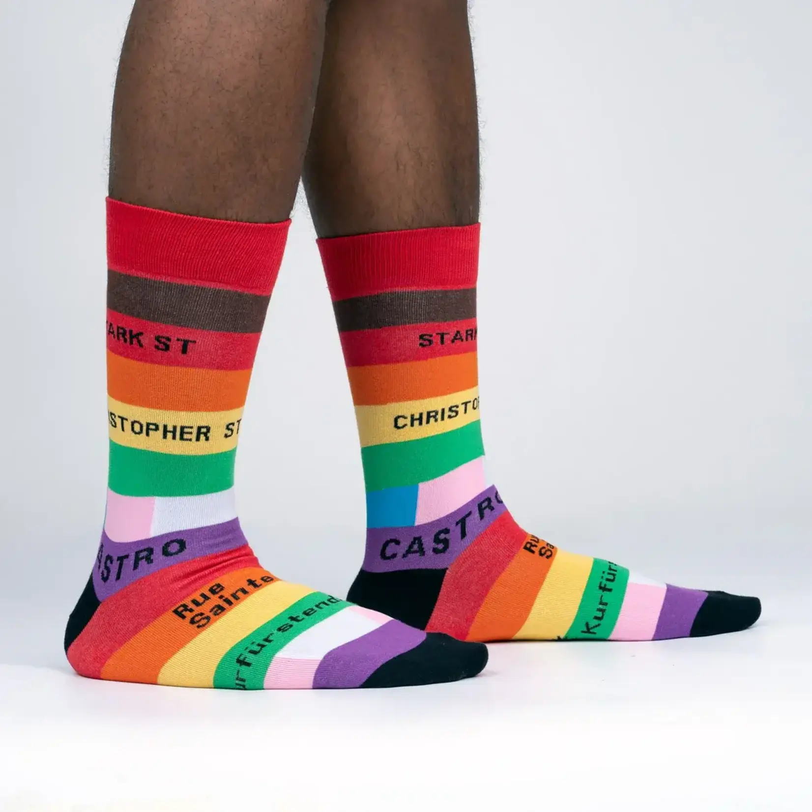Socks (Womens) (Crew) - Streets Of Pride