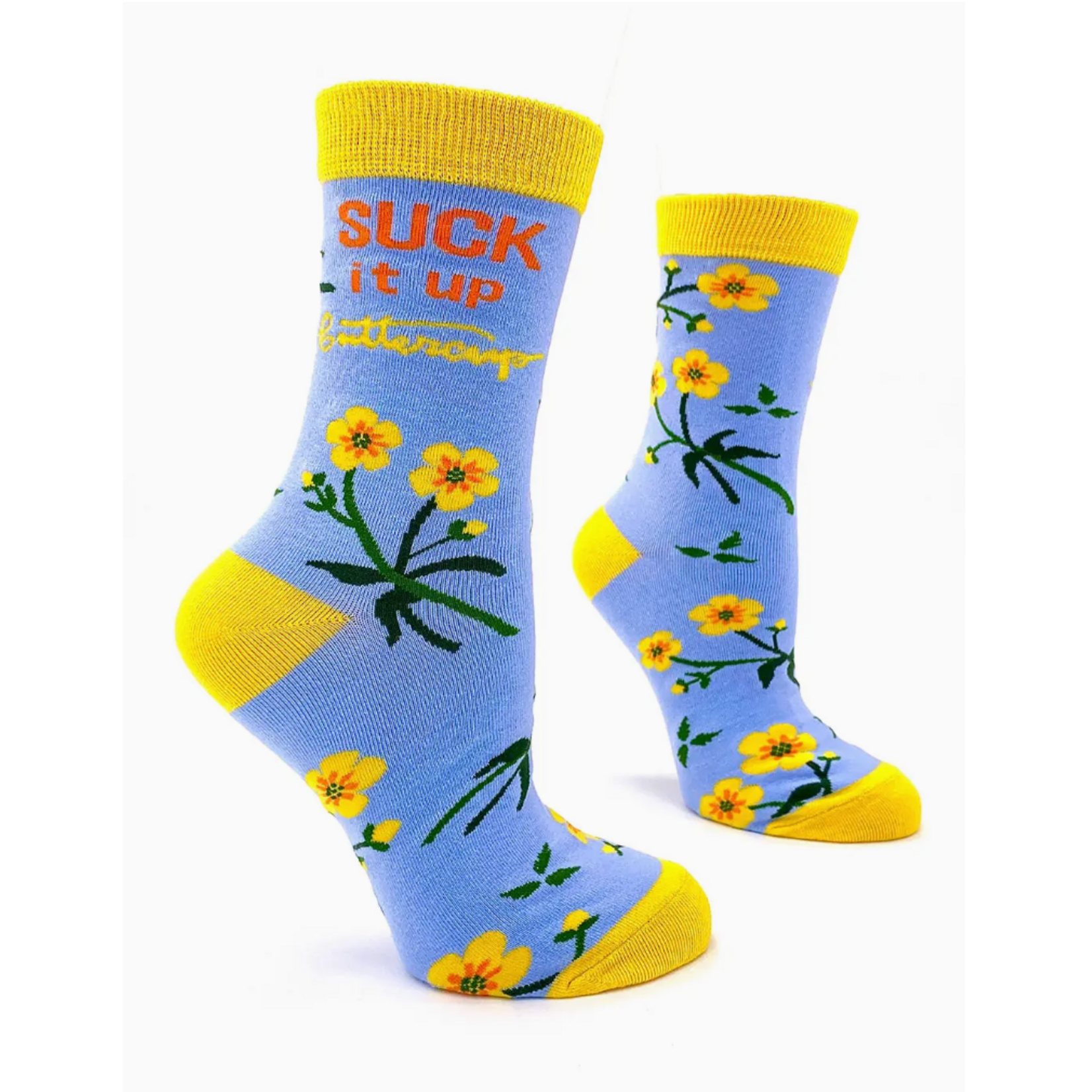 Socks (Women's) - Suck It Up Buttercup