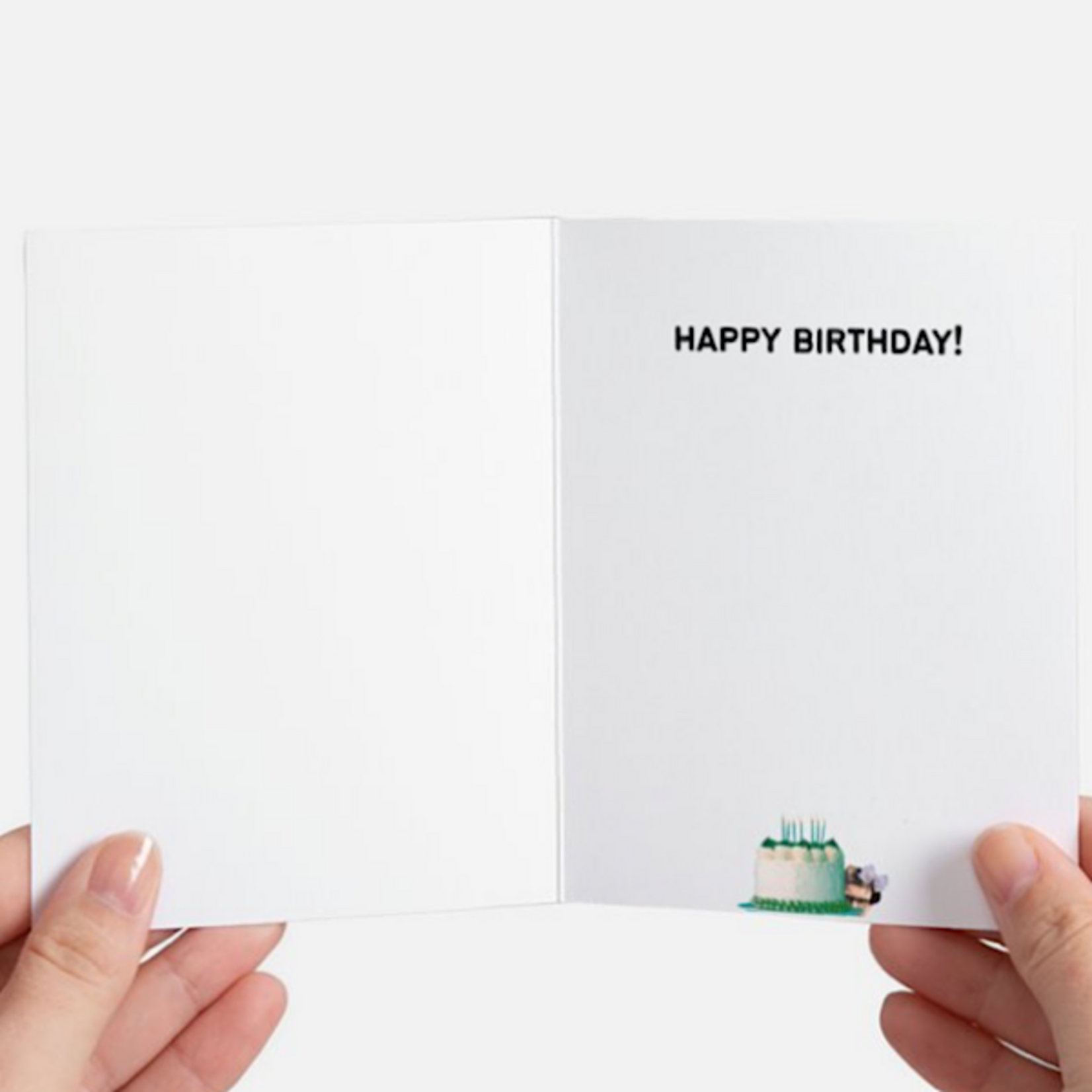 Bad Annie’s Card - Look Who's Old Enough For A Colonoscopy! INSIDE: Happy Birthday!