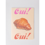 Notebook - Oui, Oui (with a croissant)