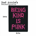 Patch - Being Kind Is Punk