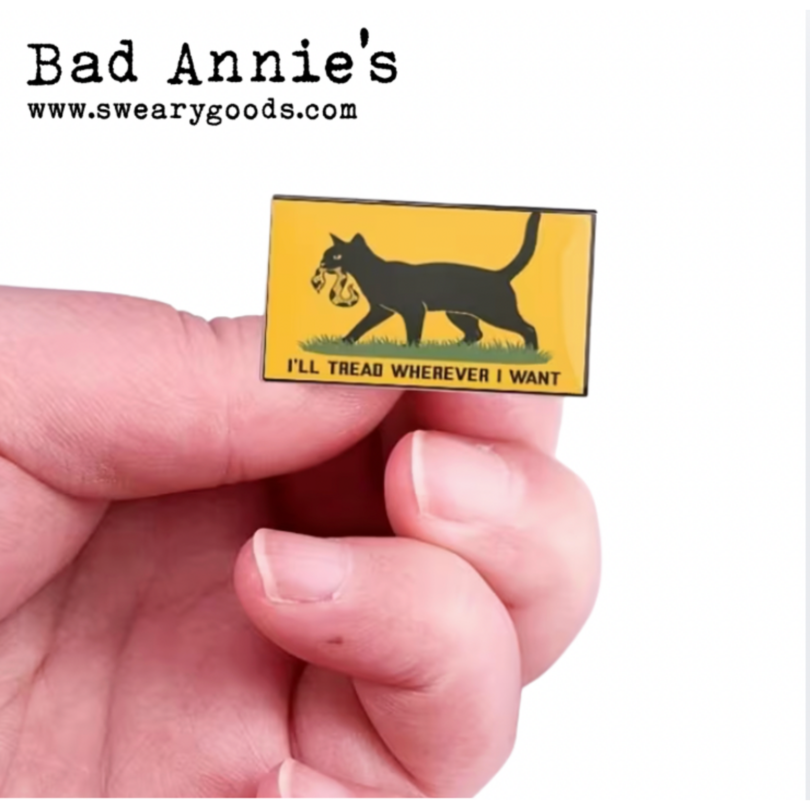 Pin - I'll Tread Wherever I Want
