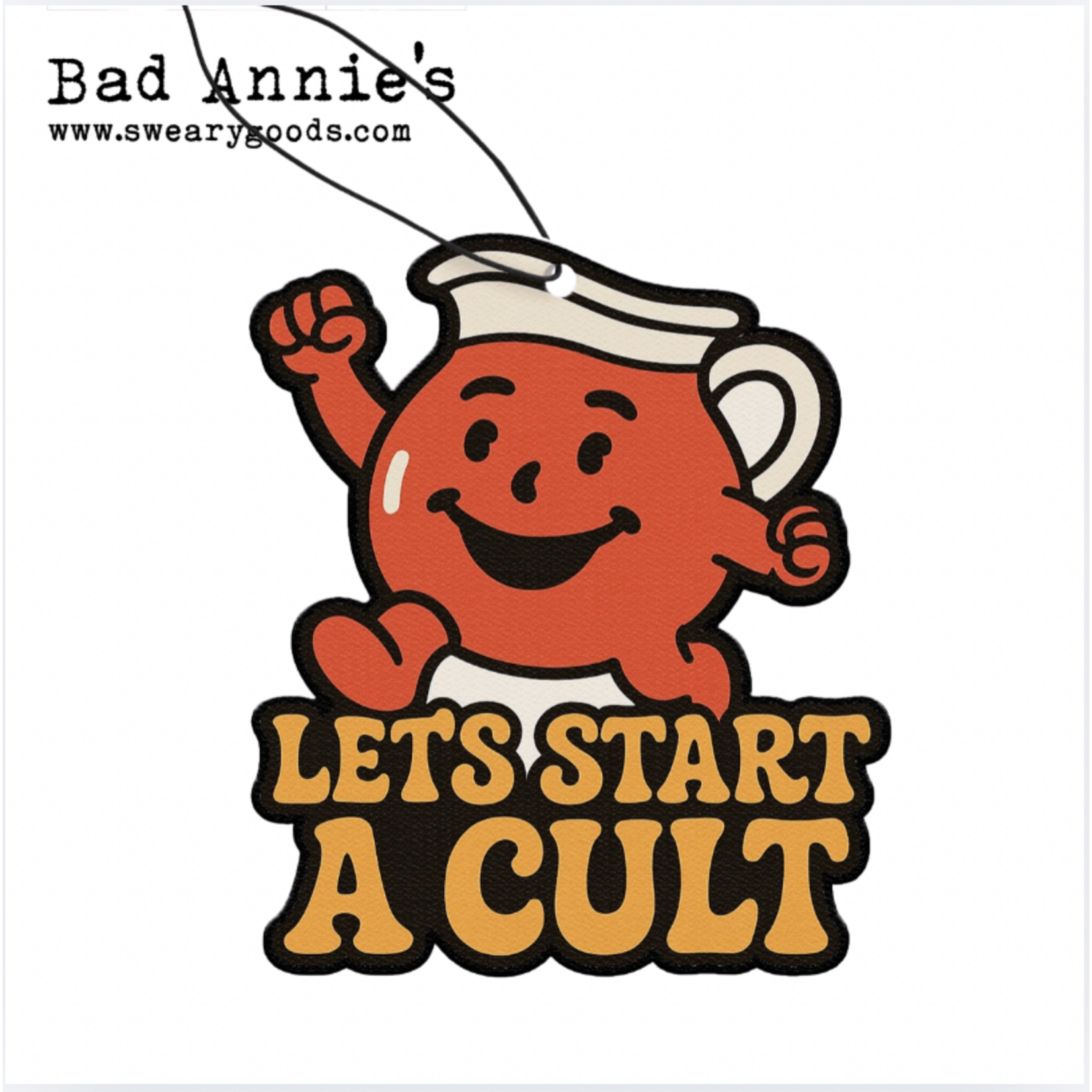 Air Freshener - Let's Start A Cult (Kool Aid Man)