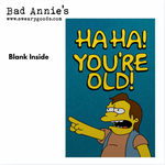 Card - Ha Ha, You're Old (The Simpsons)