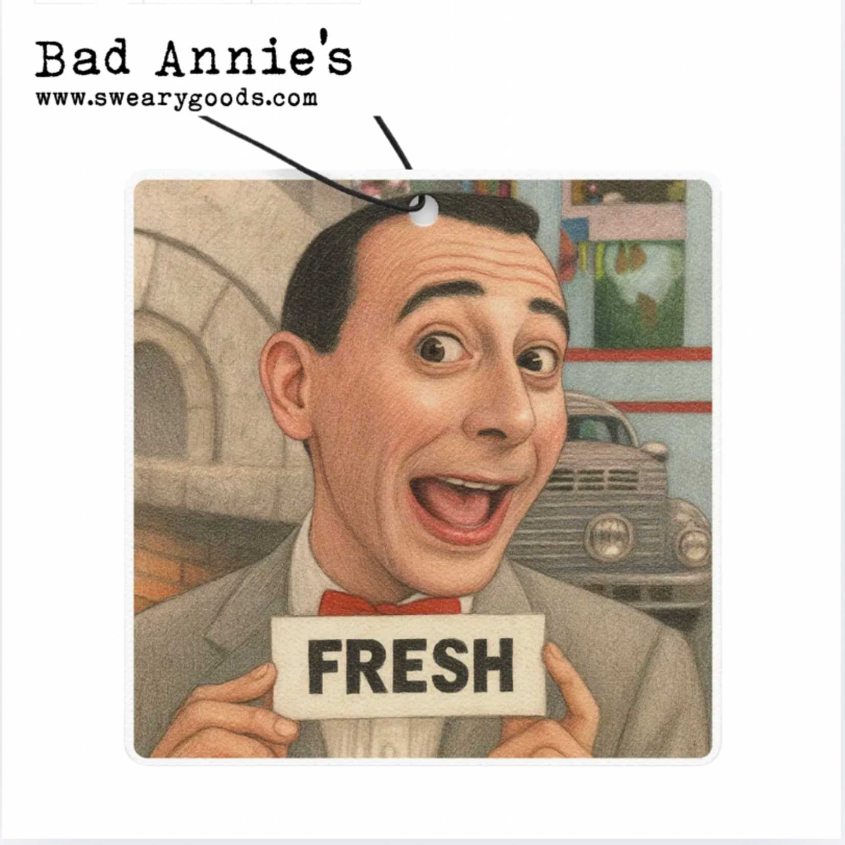 Air Freshener - "FRESH" - Peewee Herman