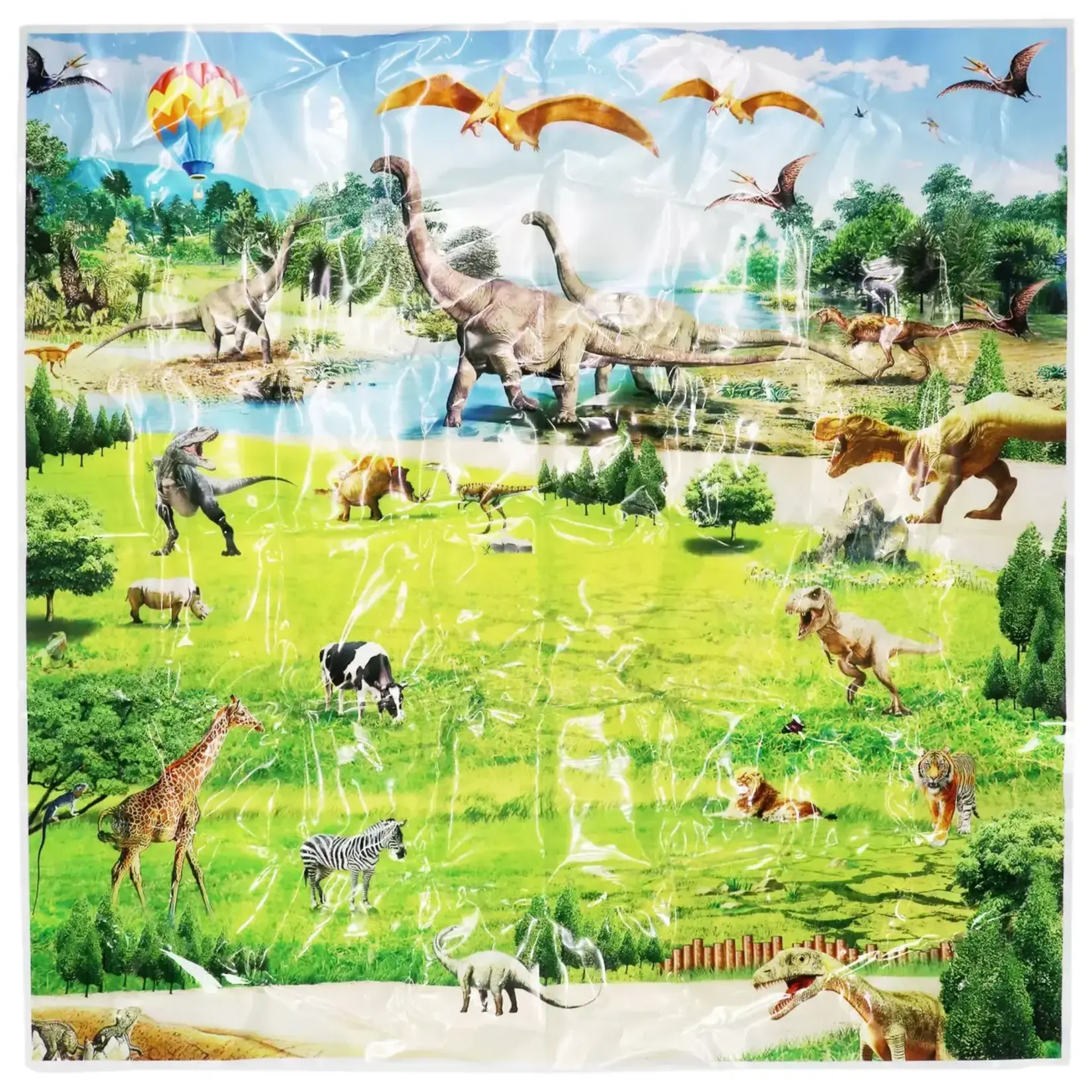 Toys - 15-Piece Dinosaur Figures Play Set Jar - 8 Inch