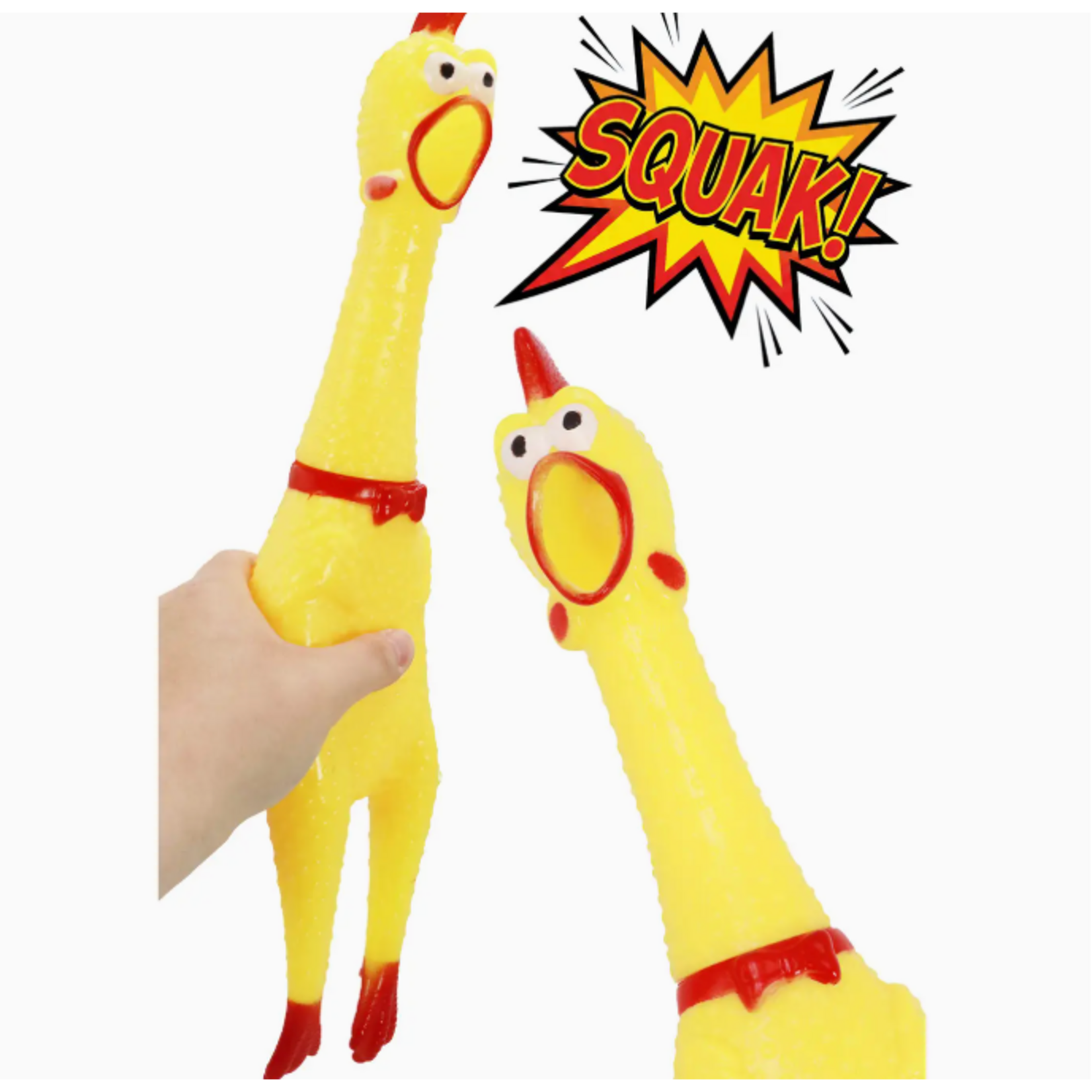 Squeaker - Large Rubber Chicken