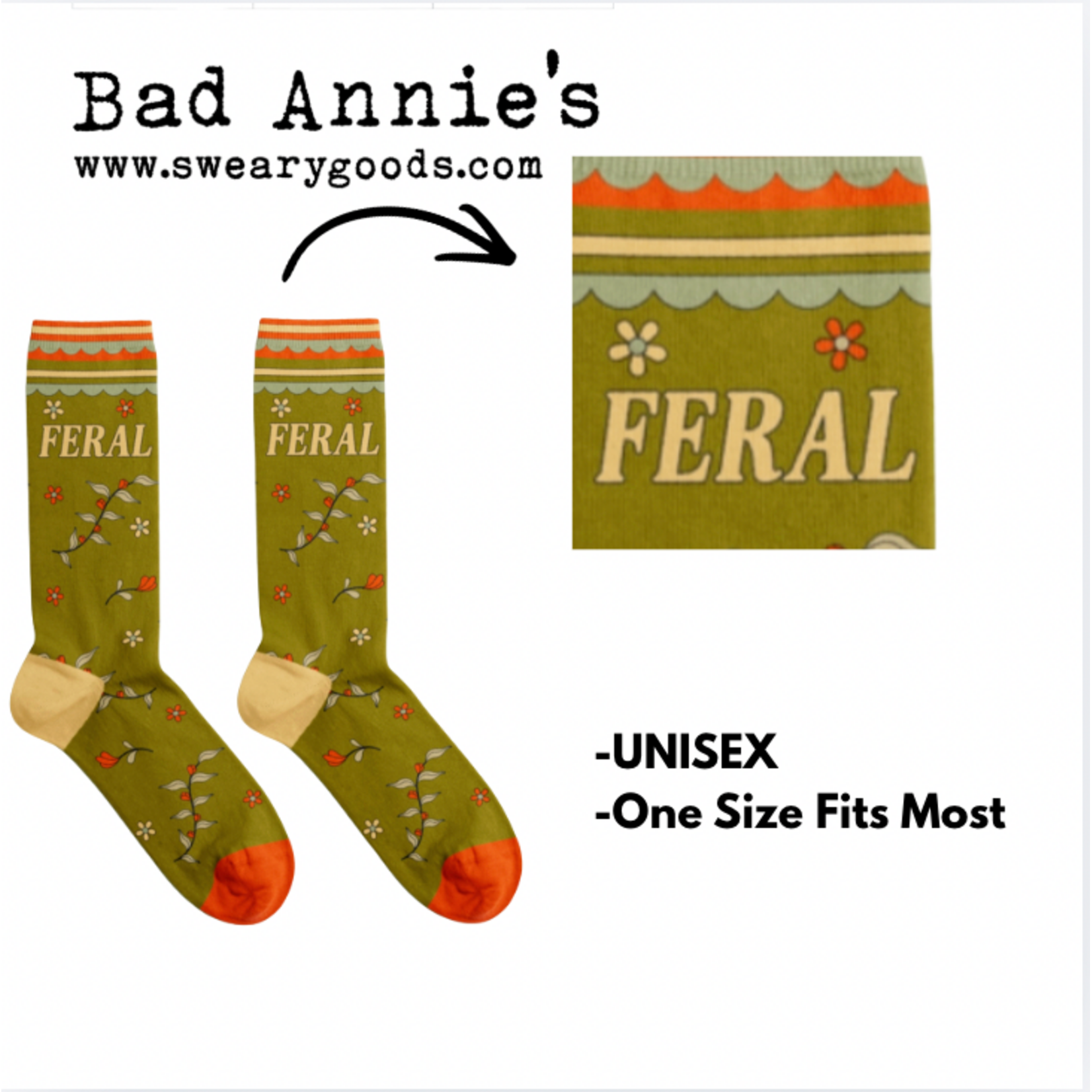 Socks - Unisex - Feral