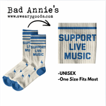 Socks - Unisex - Support Live Music