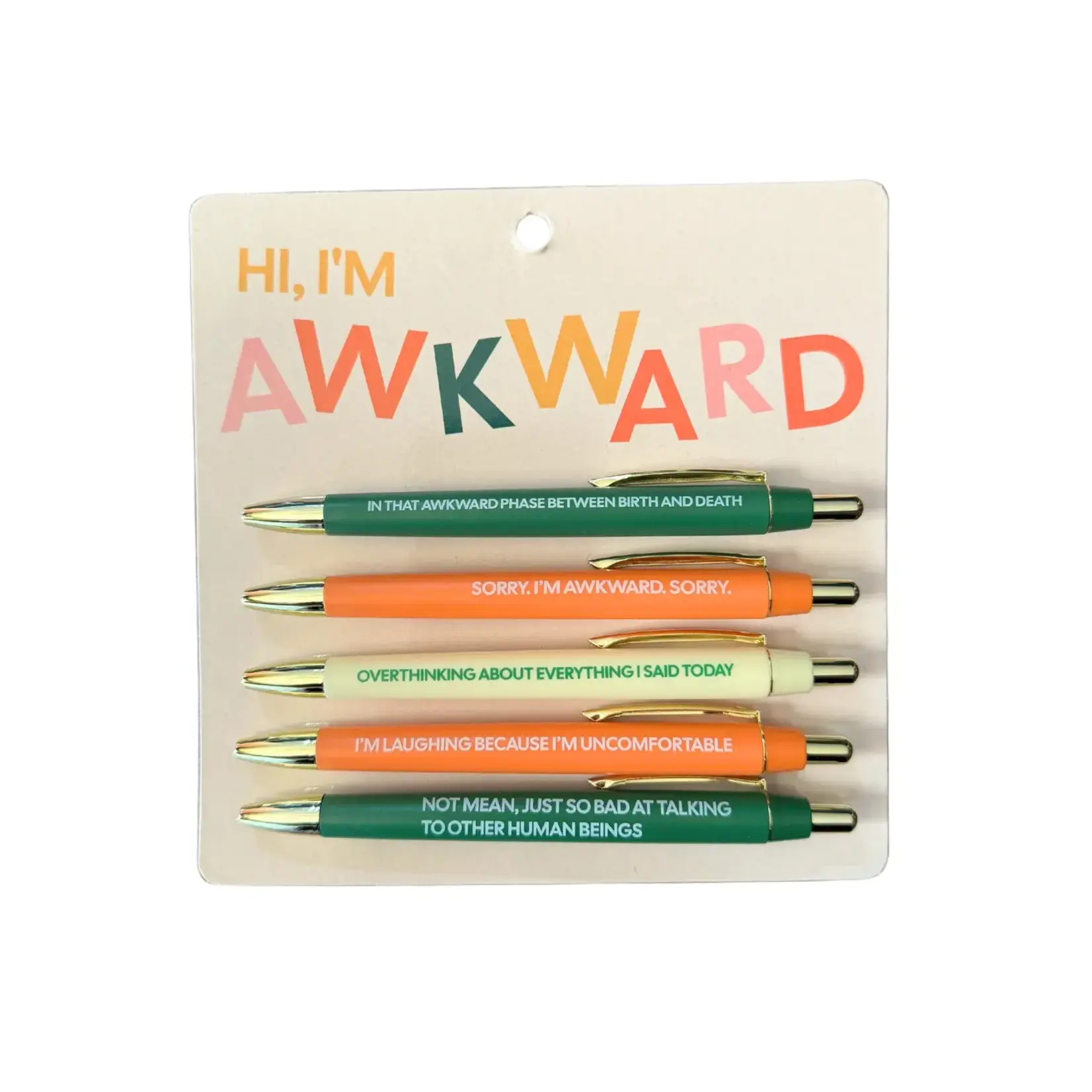 Pen Set - Hi, I’m Awkward