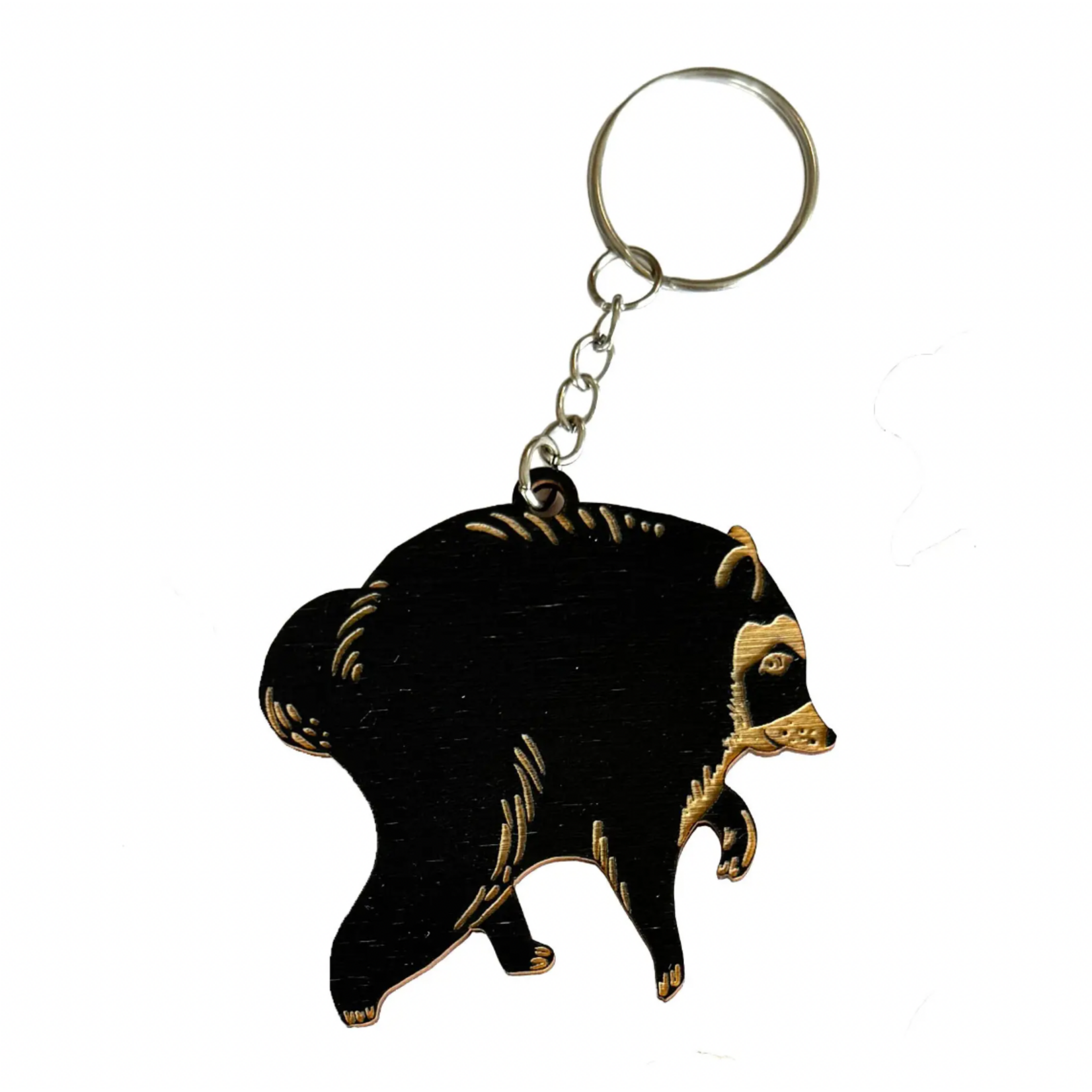 Keychain - Hand Made Wooden Jimothy