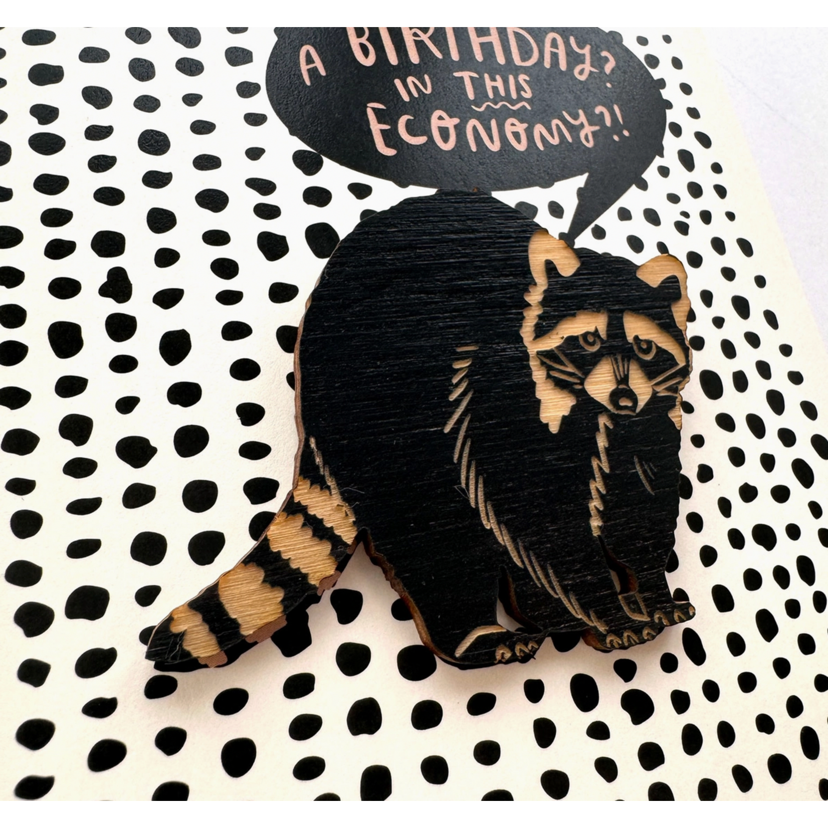 Card: A Birthday? In This Economy?! (With A Jimothy Magnet)