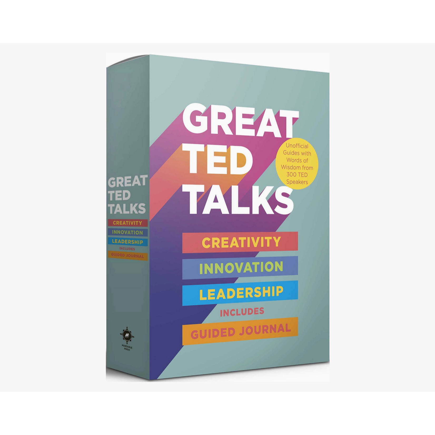 Book Set - Great Ted Talks - 3 Books And A Guided Journal