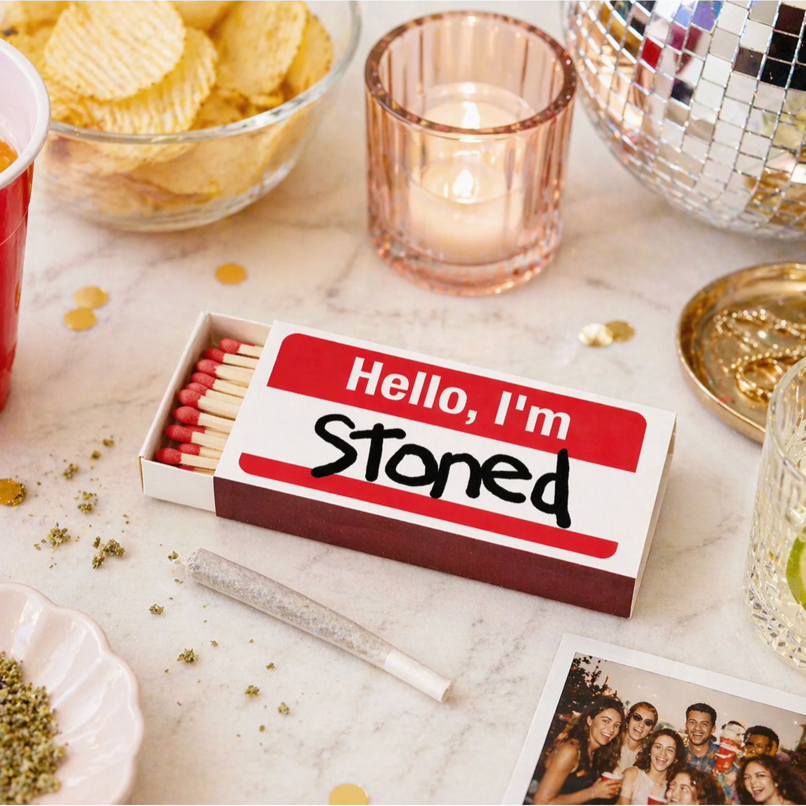 Matches - Hello, I'm Stoned