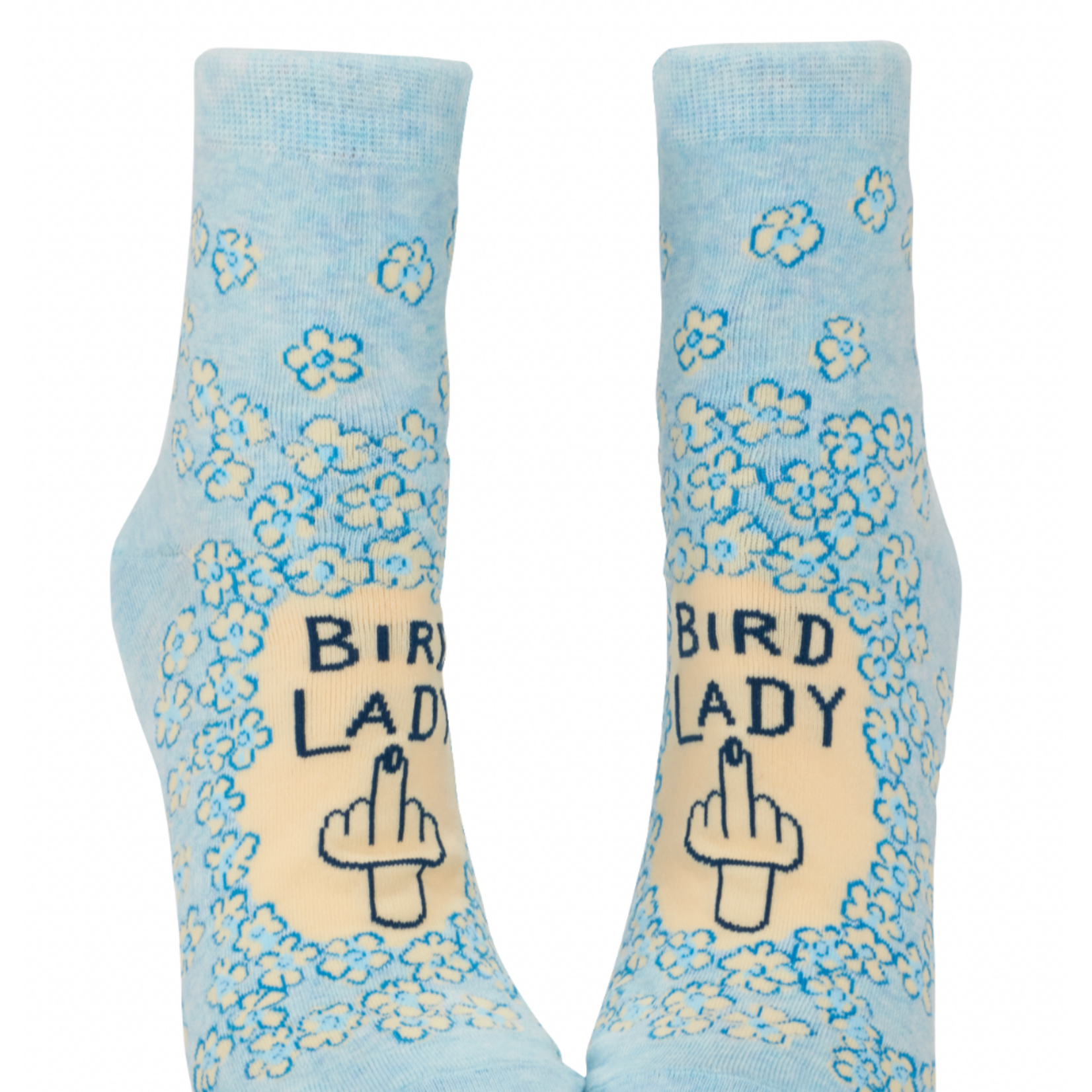 Socks (Womens) (Ankle) - Bird Lady (Middle Finger)