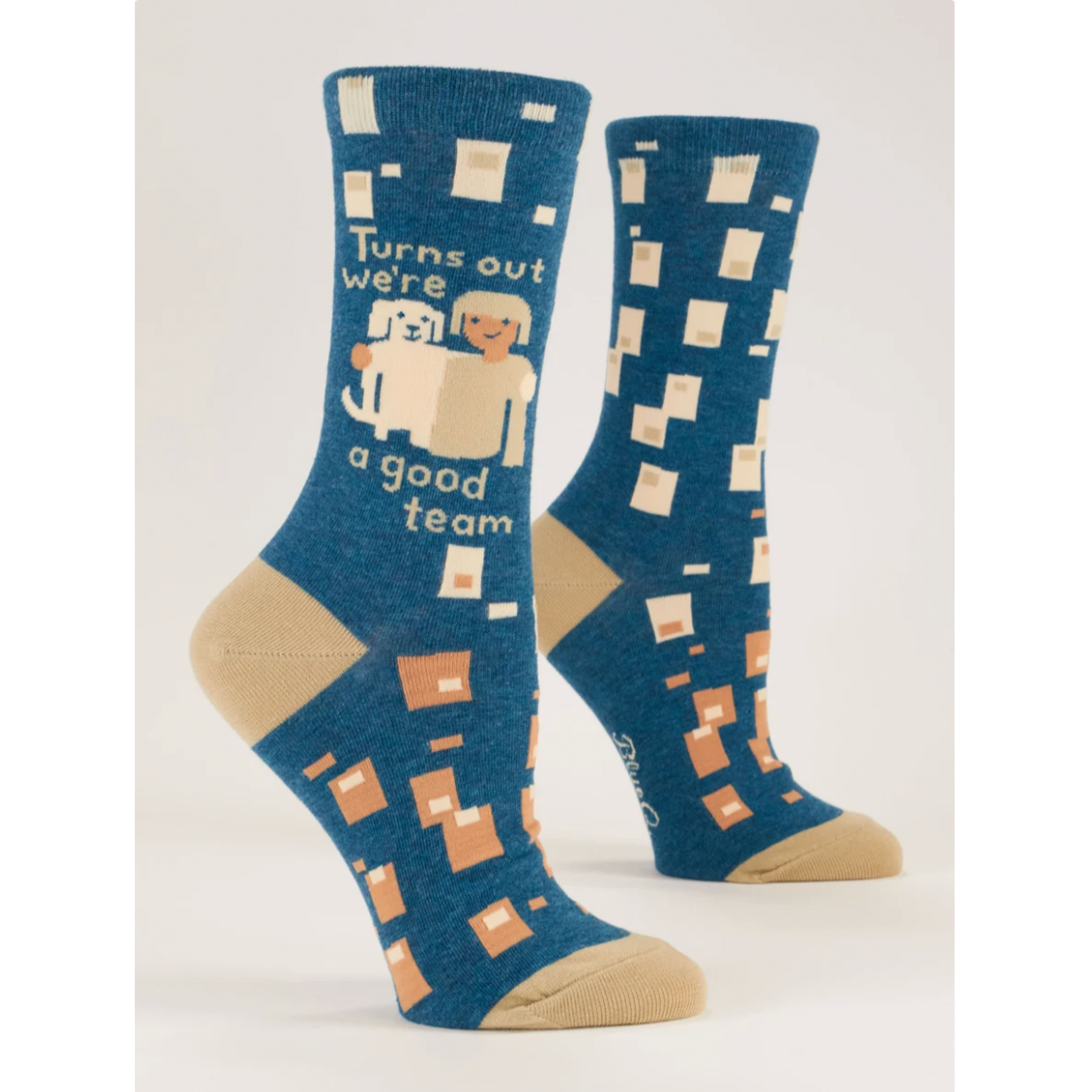 Socks (Womens) (Crew) - Turns Out We're A Great Team