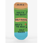 Socks (Unisex) (Sneaker) - Golf's The Best. Golf Sucks - S/M