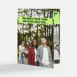 Bad Annie’s Card - One Minute You’re Young And Effortlessly Cool… INSIDE: And The Next You’re Wearin’ A Fanny Pack & Yelling “Sweet Jesus, Is That A Hoary Tit Puffleg!? Happy Birthday!