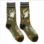 Socks (Unisex) - Trash Panda Pizza Party