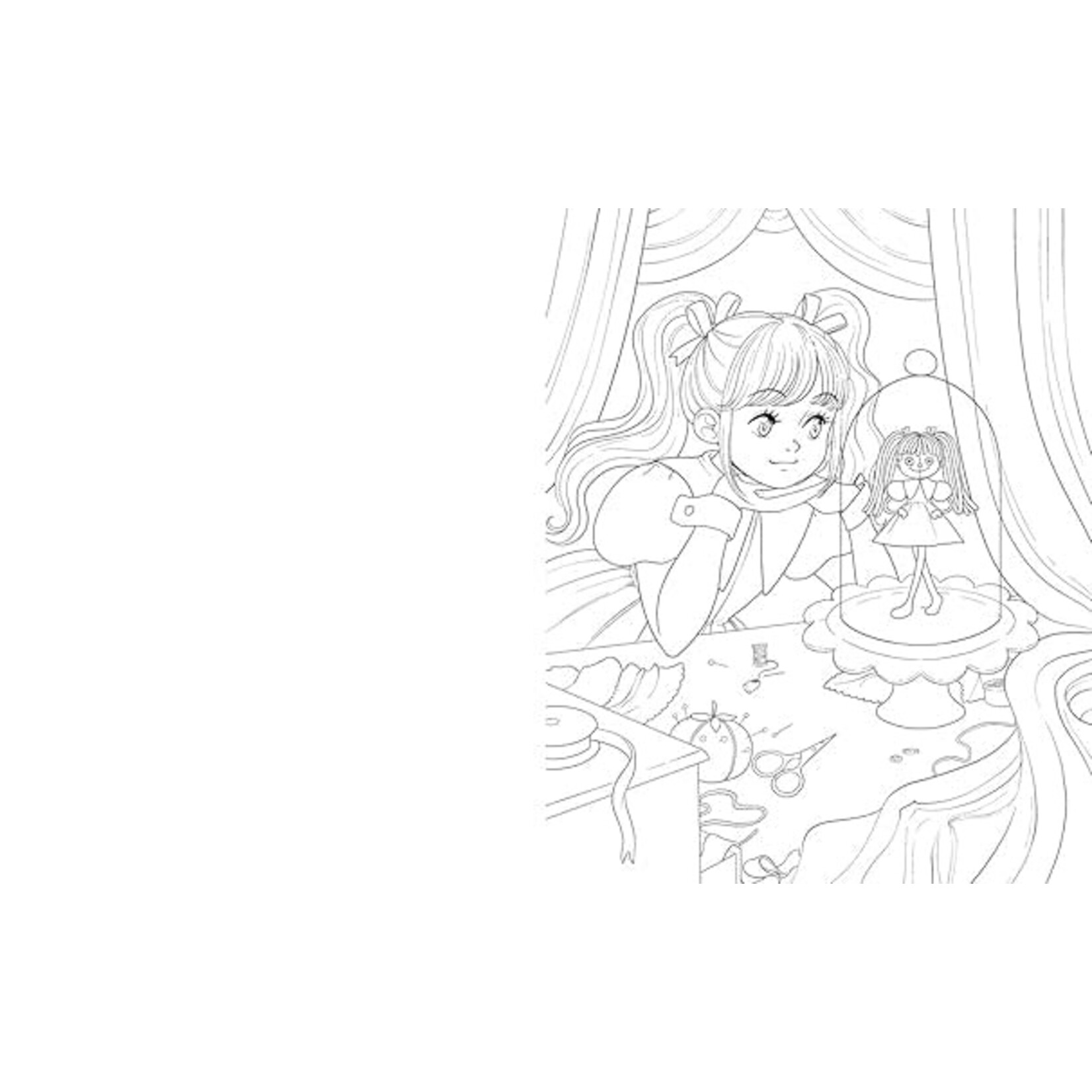 Books - The Wonderfully Weird Manga Coloring Book