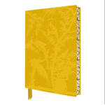 Journal - Mustard Embossed Magpie Scene